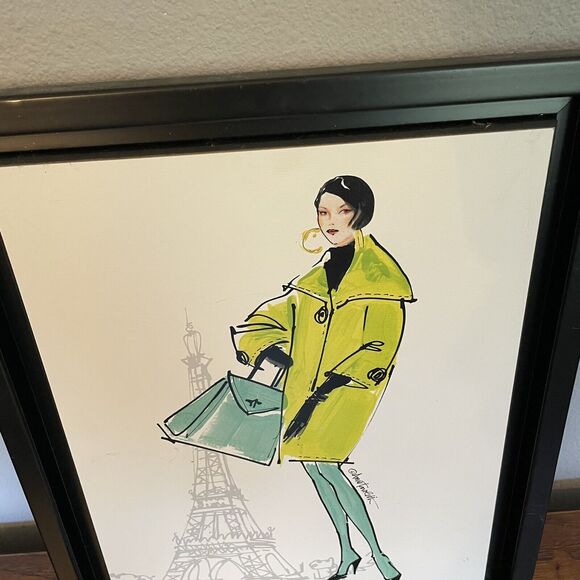 Anne Tavoletti Feminine Art Colorful Fashion II Paris, Colorful Fashion IV Rome - Picture 7 of 16